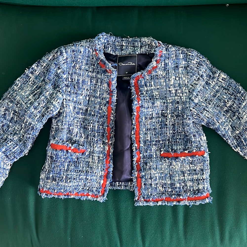 children’s jacket. oscar de la renta. size 5.